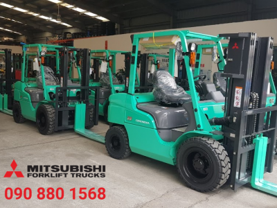 Xe nâng dầu Mitsubishi Goldbell Nhật bản Chính hãng, Độc quyền tại Việt Nam