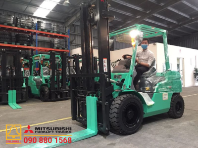 Các thiết kế trên xe nâng mitsubishi mới 2025